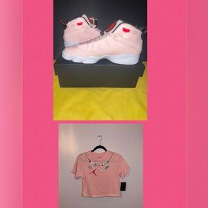 NWT AIR JORDAN TOP / TENNIS SHOES  : Perfect Personal/ Resale/ Gift Box Item #C